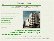Tablet Screenshot of polsan.com.pl